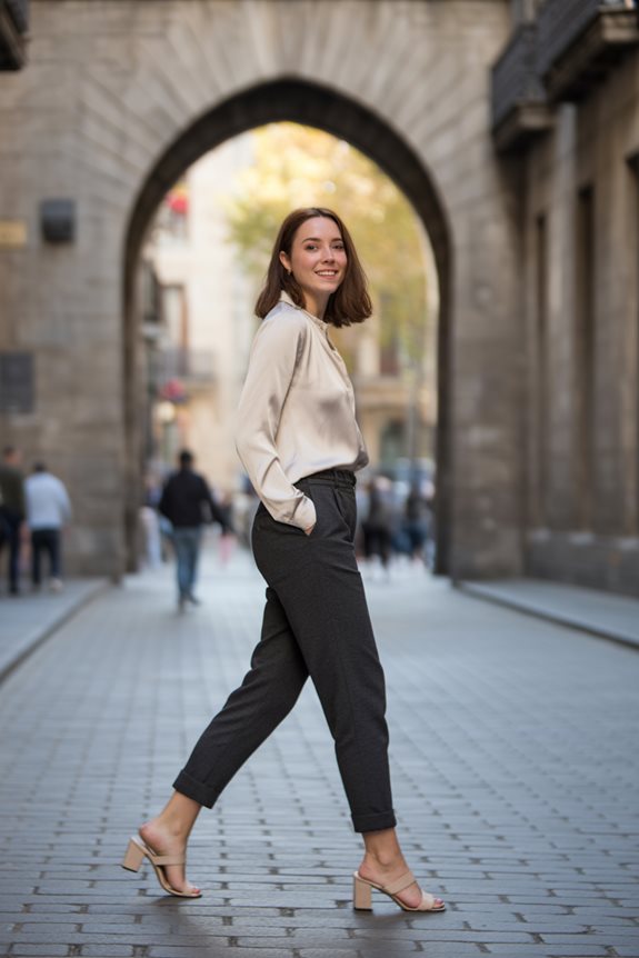 chic outfit for various occasions Barcelona October Outfit Ideas