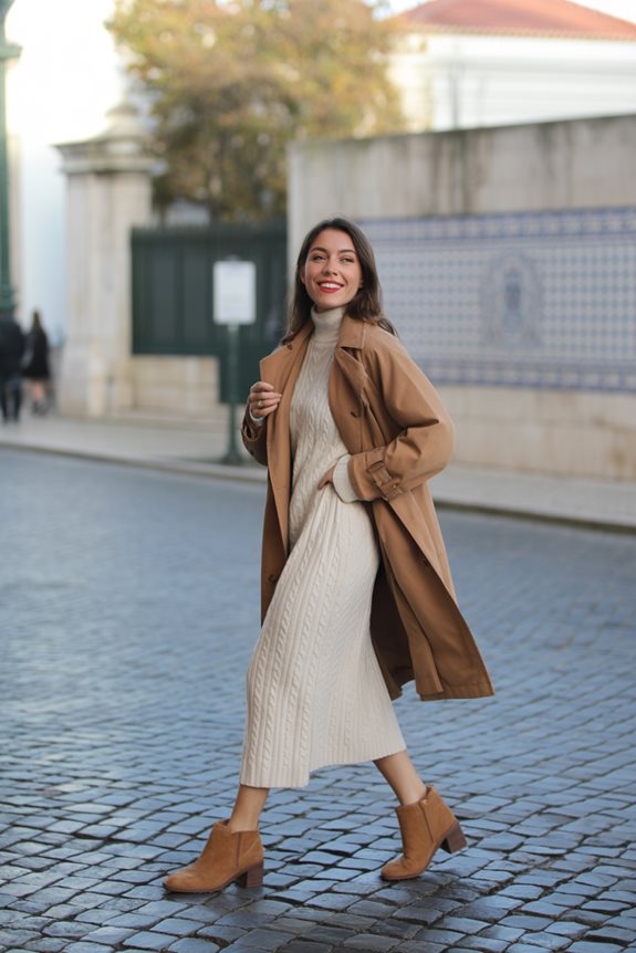 cozy chic autumn outfit