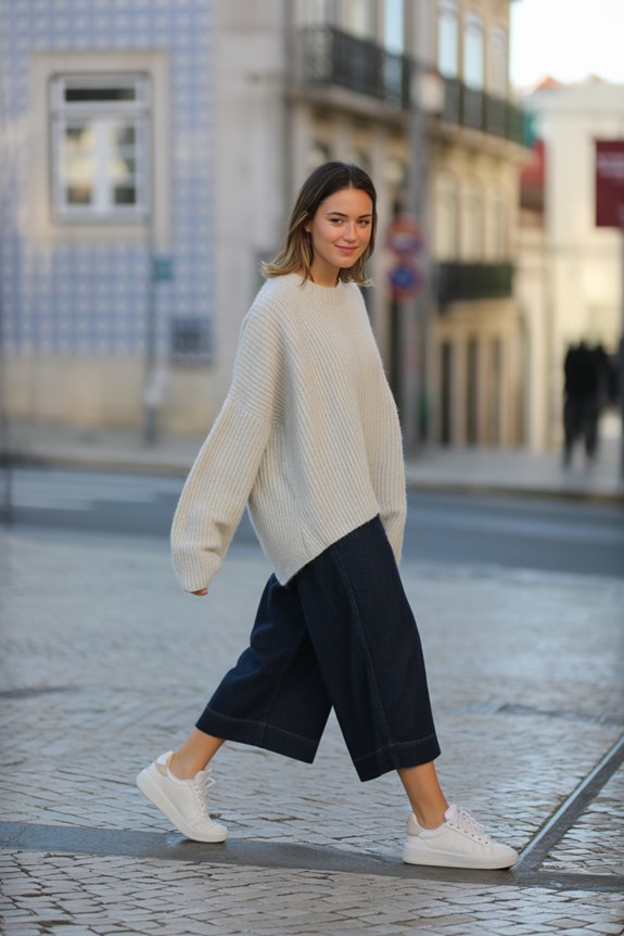 cozy chic urban outfit