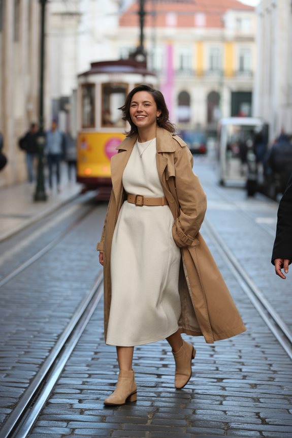 cozy chic winter outfit