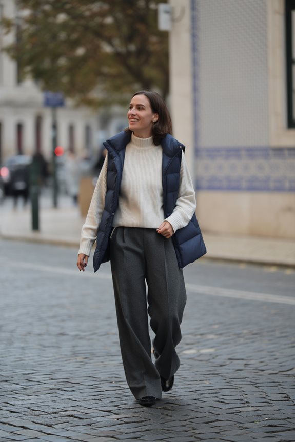 cozy city stroll outfit