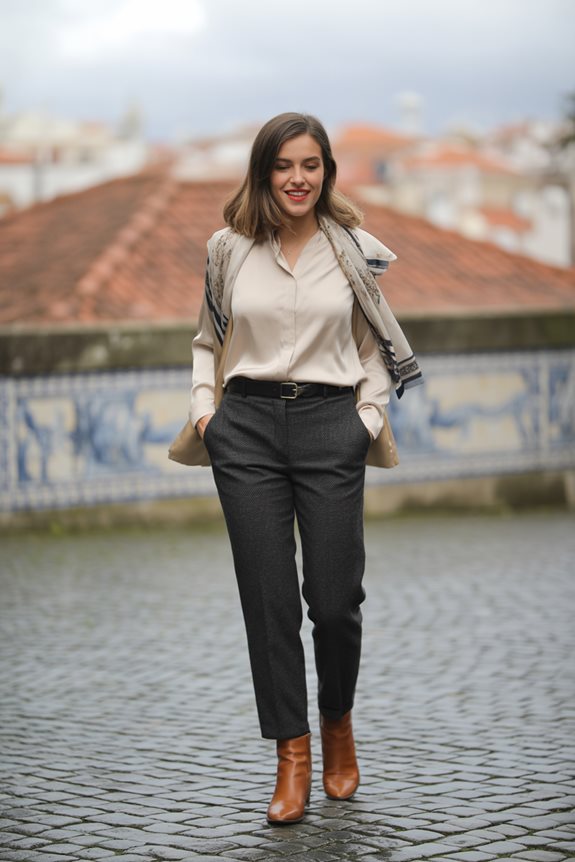 effortlessly chic outfit ensemble
