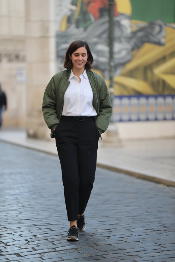 stylish and comfortable ensemble
