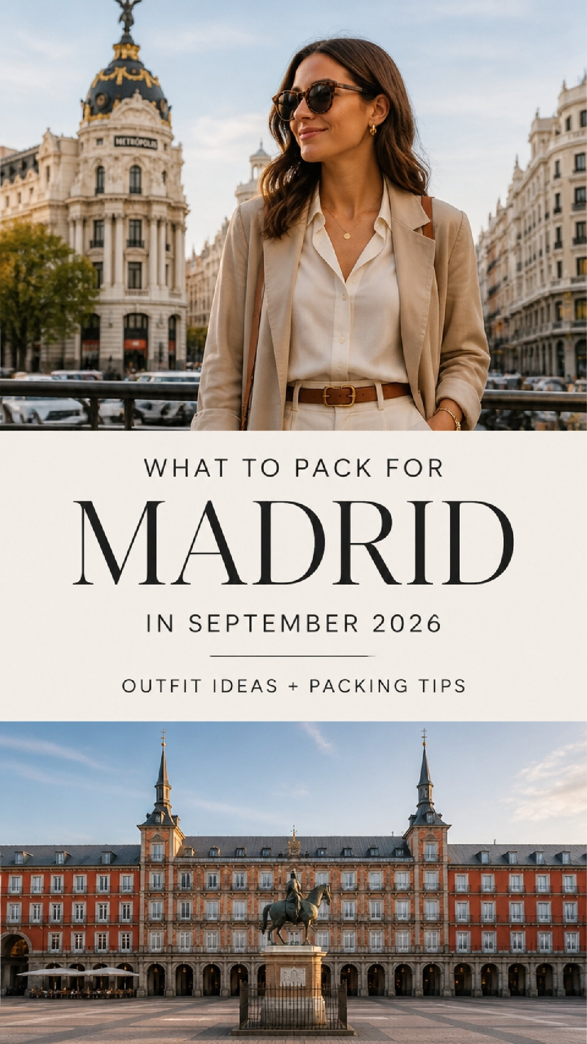 what to pack for madrid september outfits
