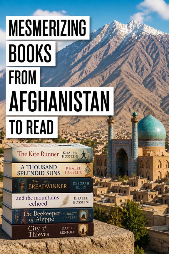 afghanistan themed captivating books