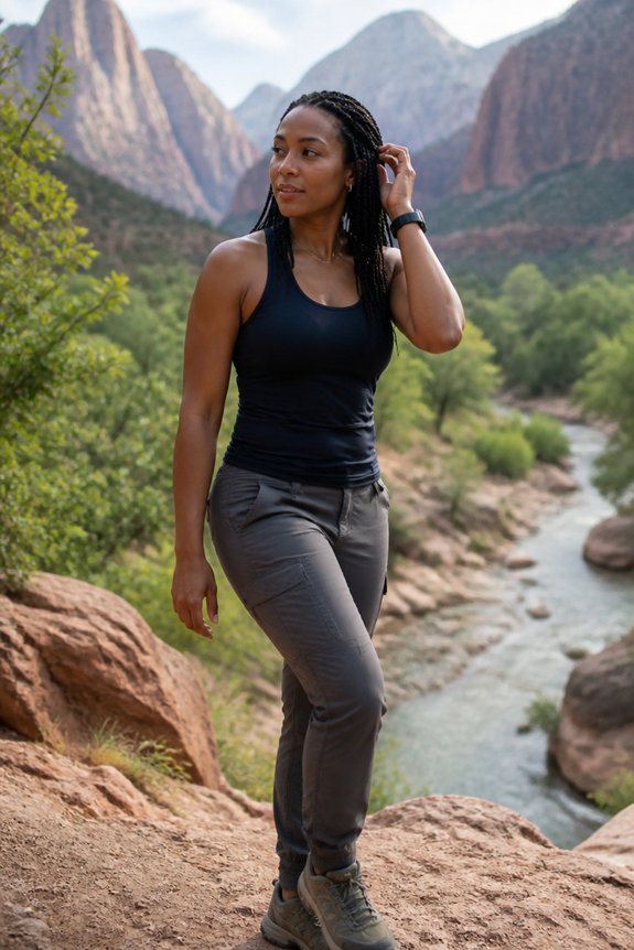 athletic durable trail ready outfit