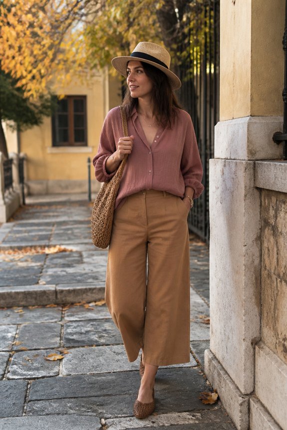 autumn chic casual ensemble
