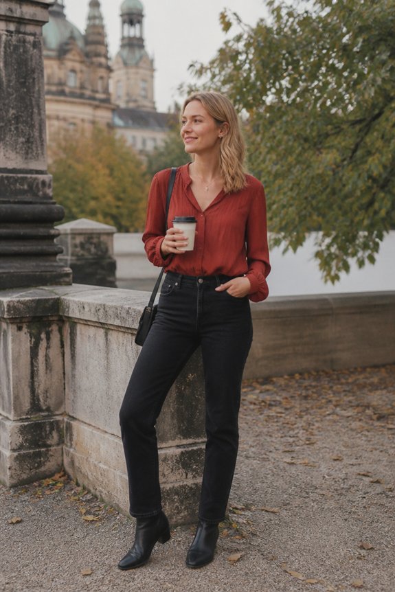 autumn chic casual outfit