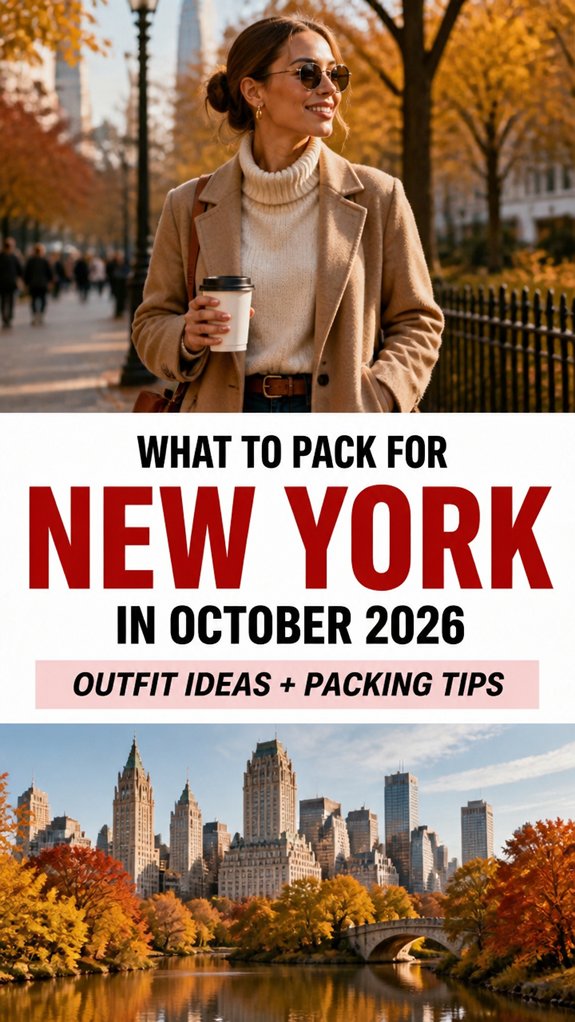 autumn city packing essentials