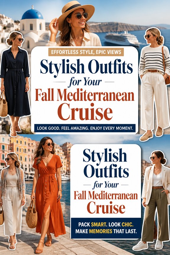 autumn mediterranean cruise attire