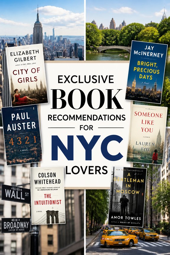 books capturing new york