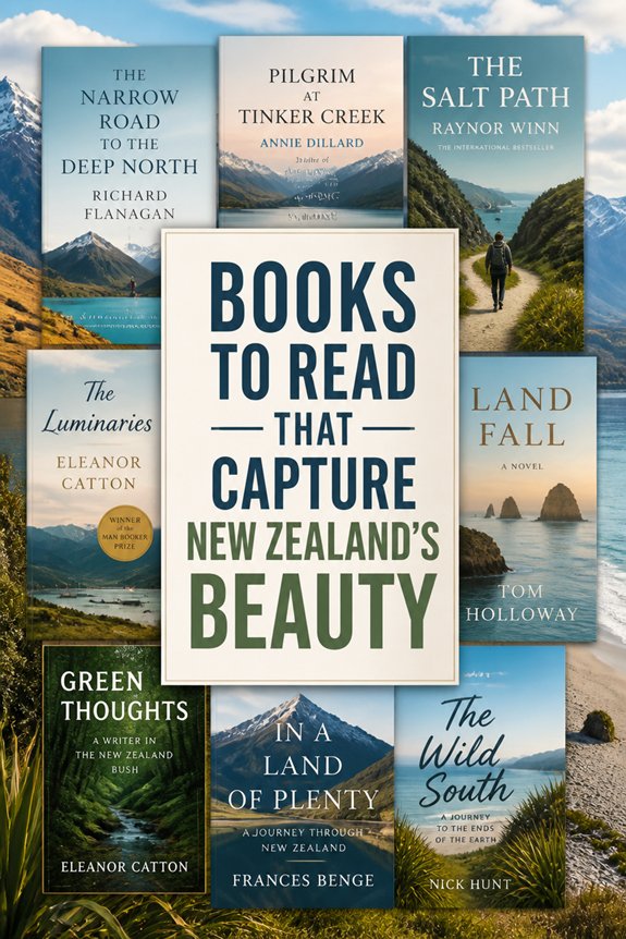 books exploring new zealand scenery