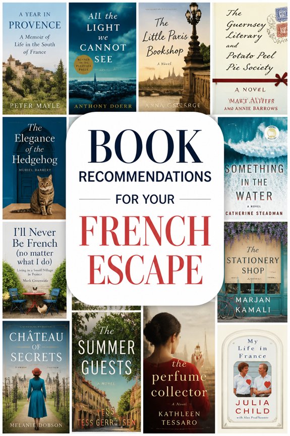 books immersing in french culture