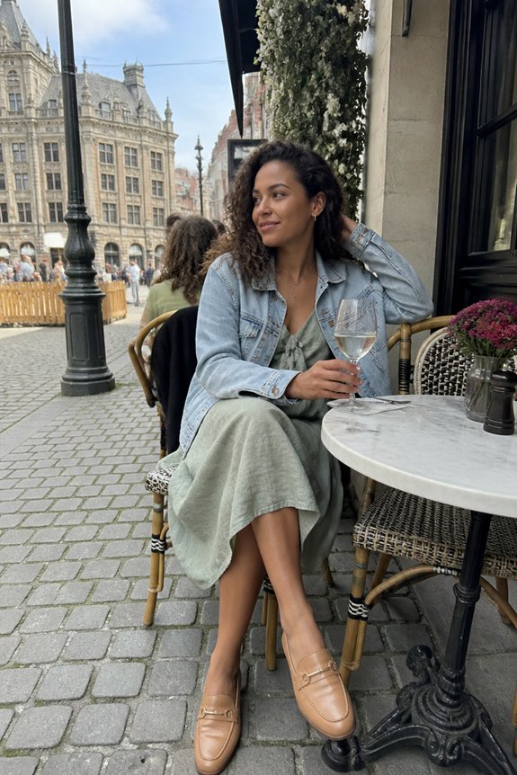 breathable linen casual layers
