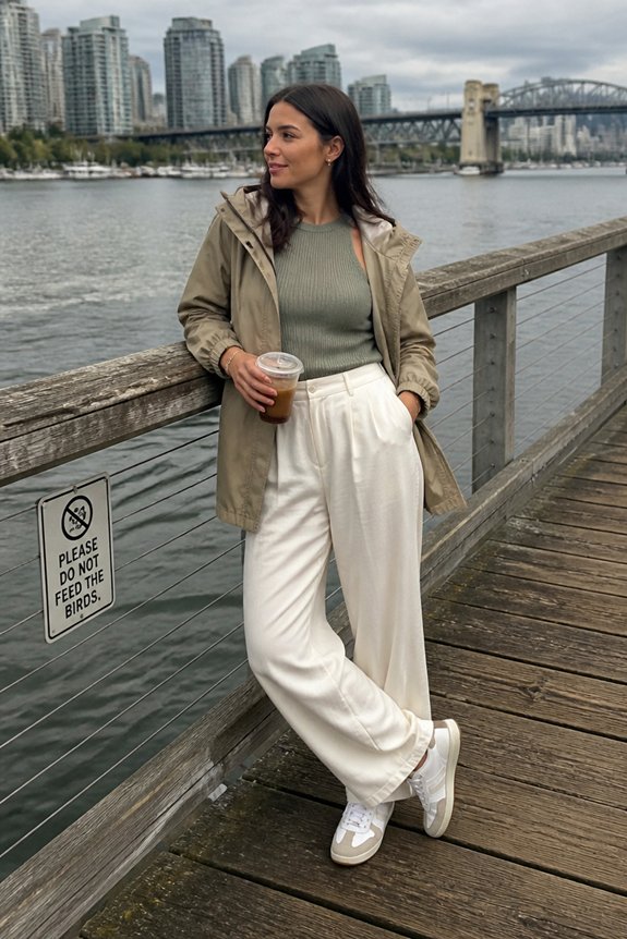 breathable rain ready summer outfit