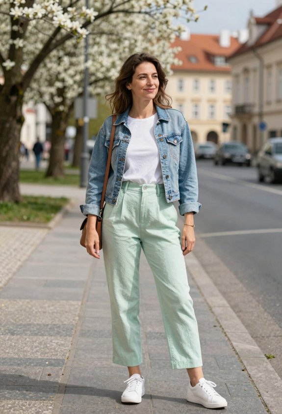 breathable versatile spring bottoms