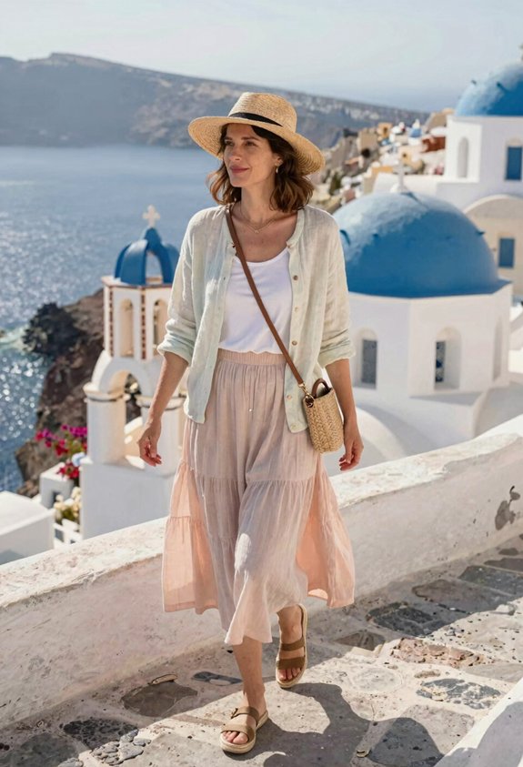 breezy layers for santorini style