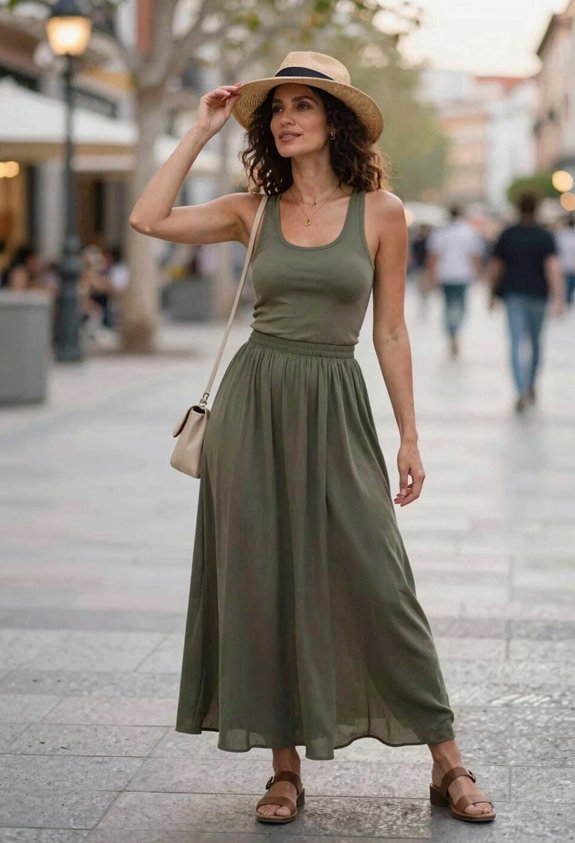 breezy summer outfit ensemble