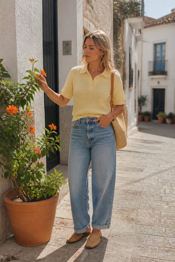 bright summer casual style