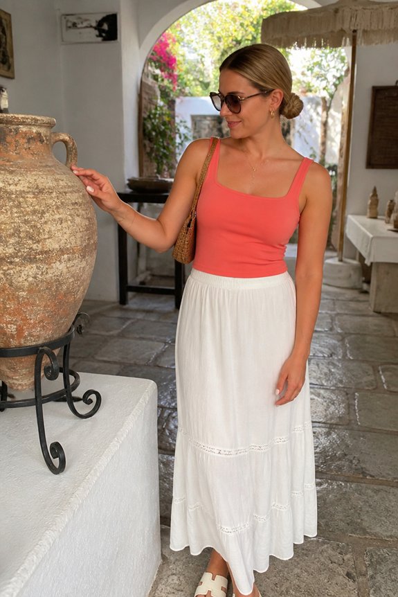 bright summer chic ensemble
