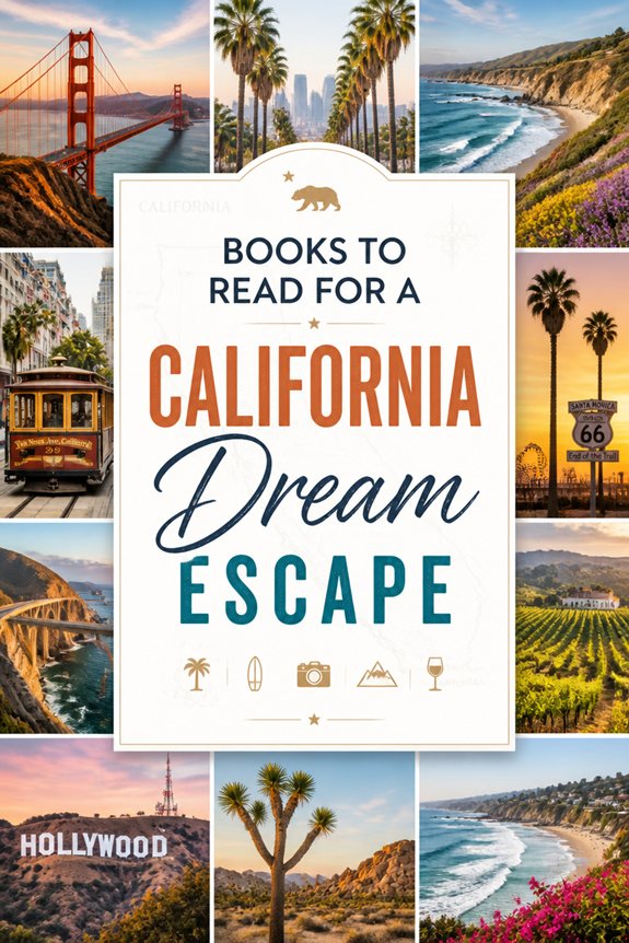 california themed travel literature
