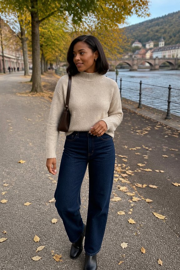casual autumn wardrobe style