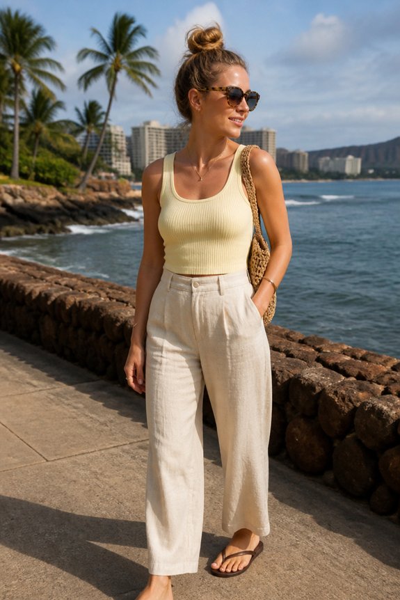 casual beachside chic style
