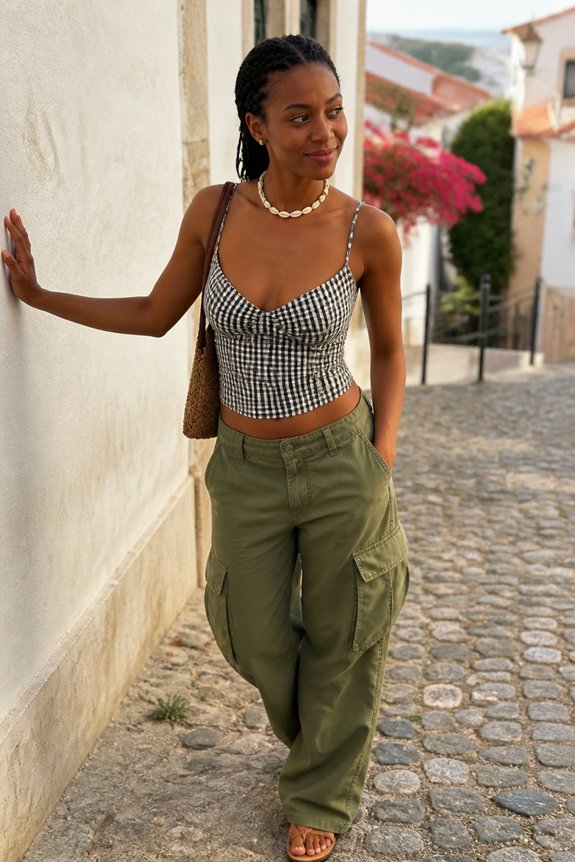 casual breezy summer outfit