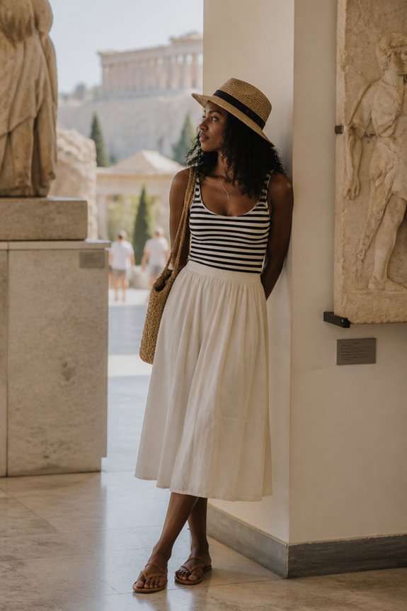 casual breezy summer outfit