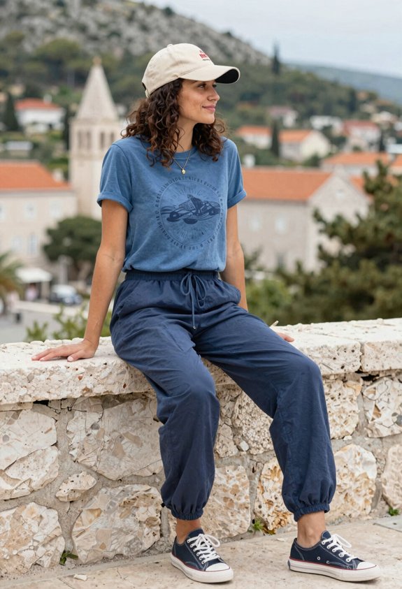 casual breezy summer outfit