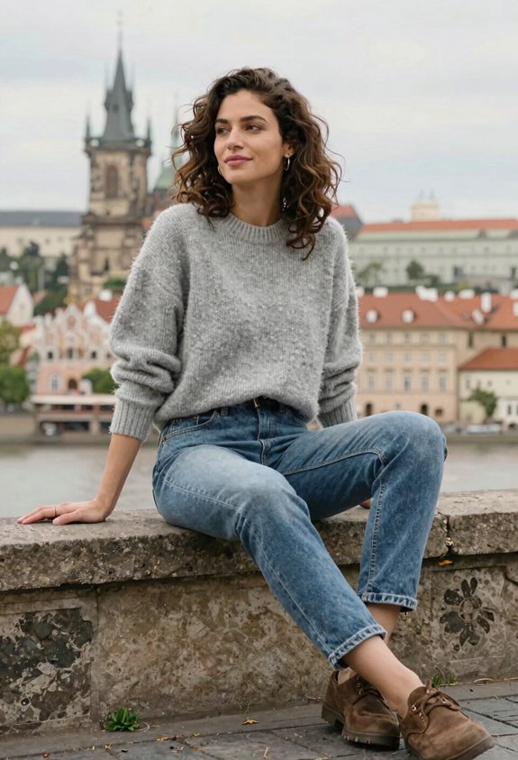 casual chic city outfit