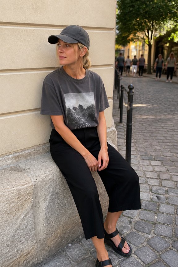 casual chic city outfit