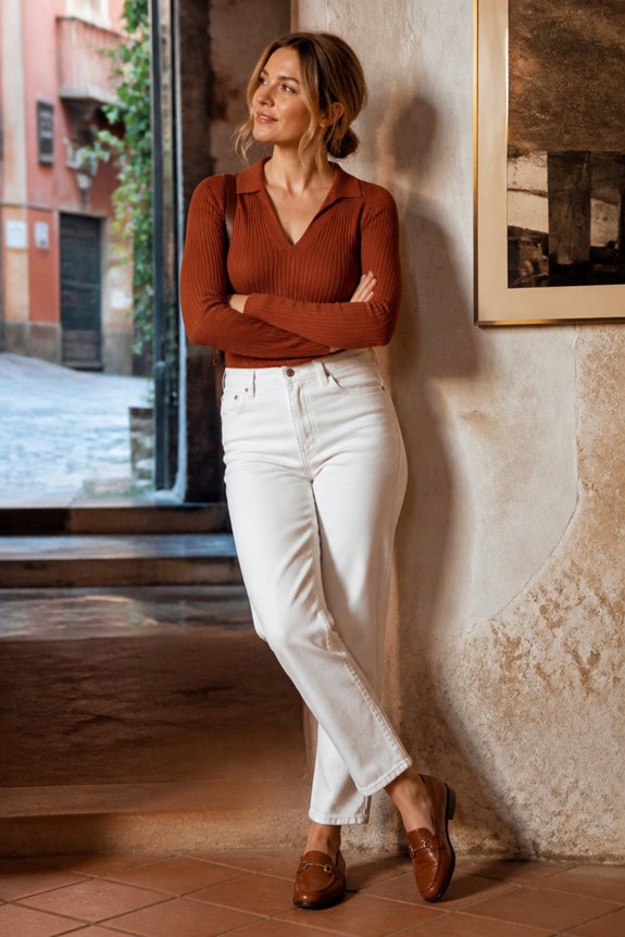 casual chic city outfit
