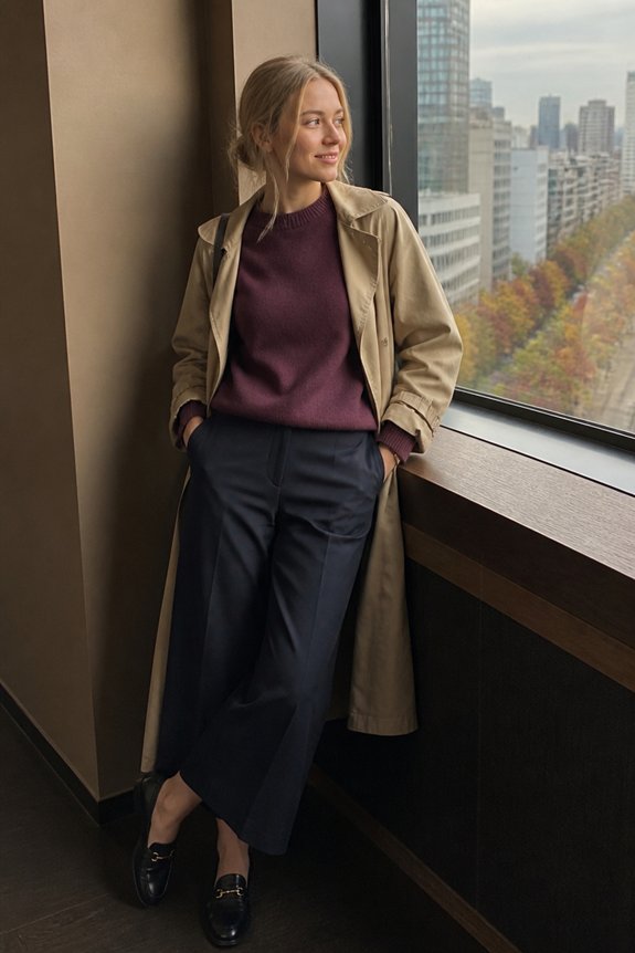 casual chic layered ensemble