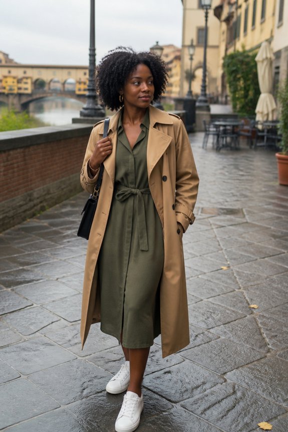casual chic layered look