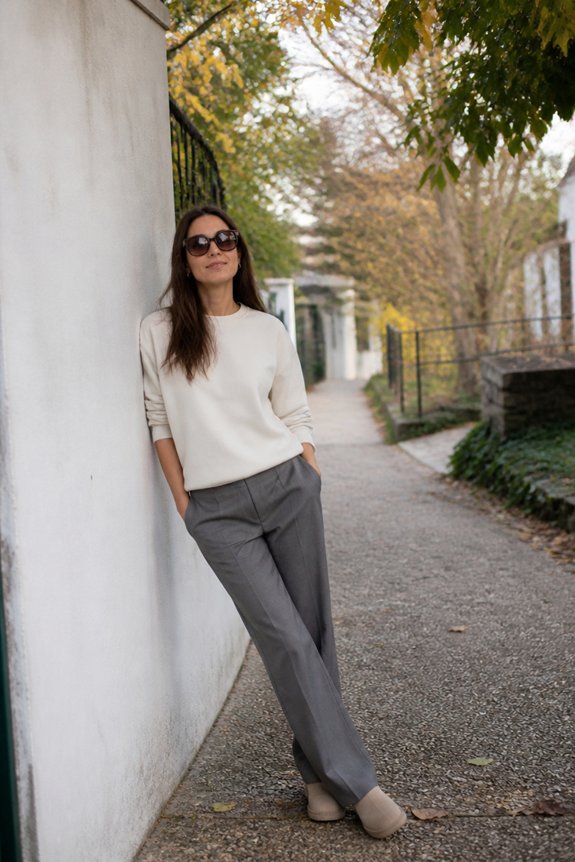 casual chic layered look
