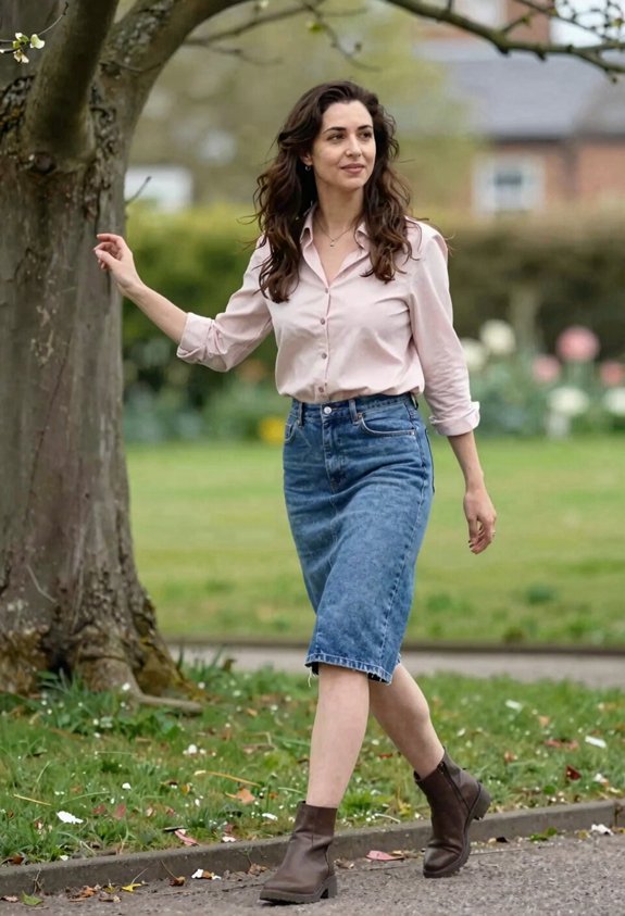 casual chic outfit combination