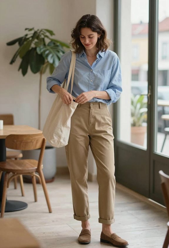 casual chic summer outfit