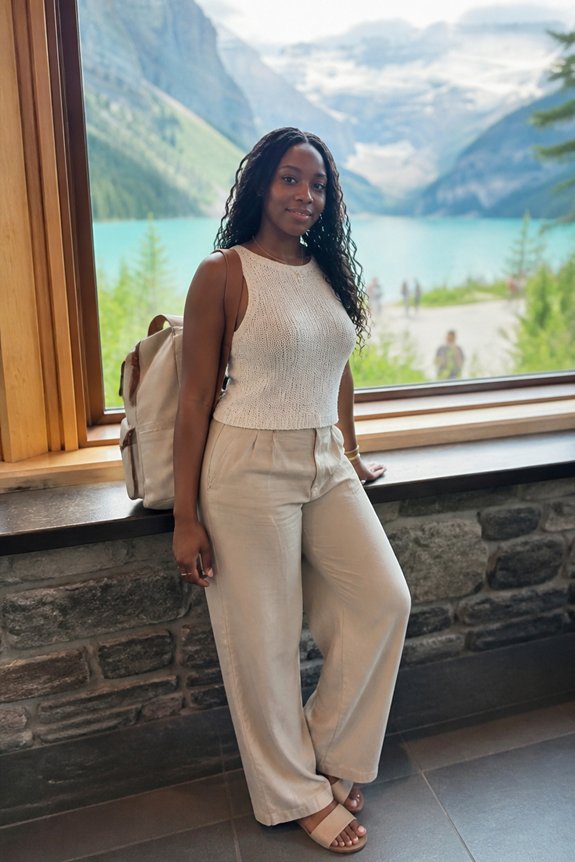 casual chic summer outfit