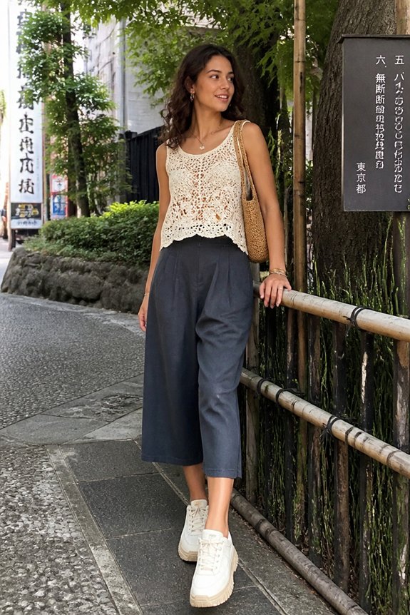 casual chic summer outfit