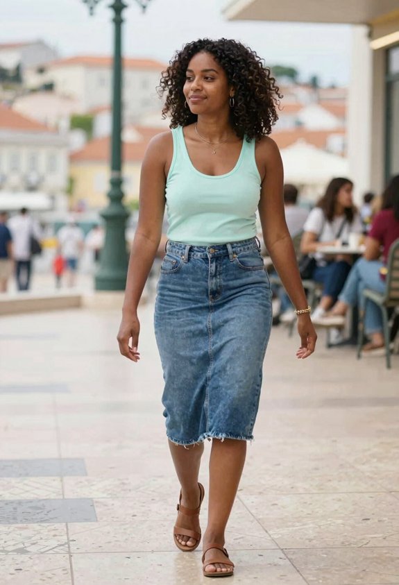 casual chic summer outfit