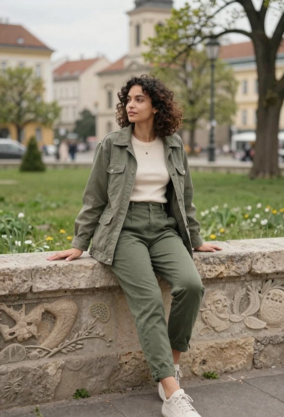 casual chic with utility