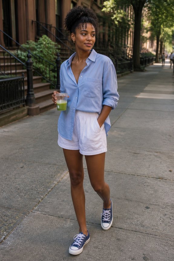 casual citywear ensemble