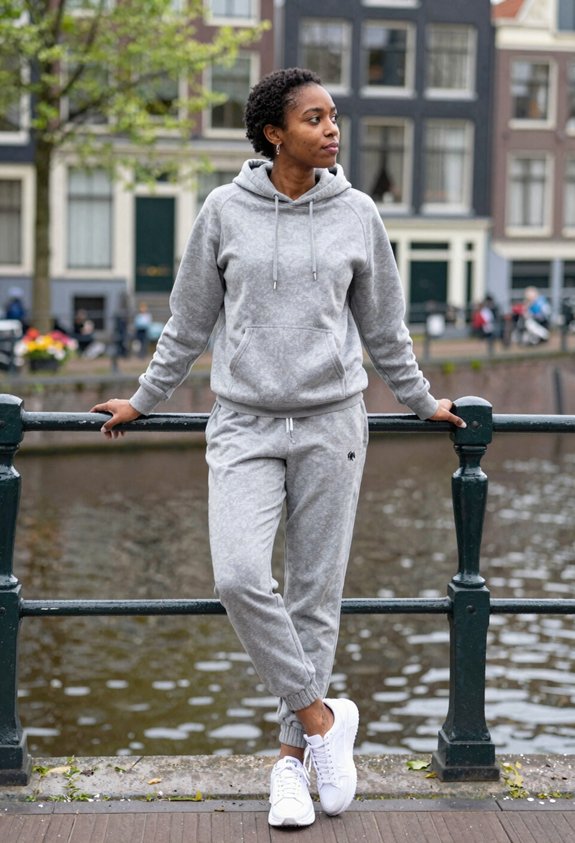 casual comfort for drizzle