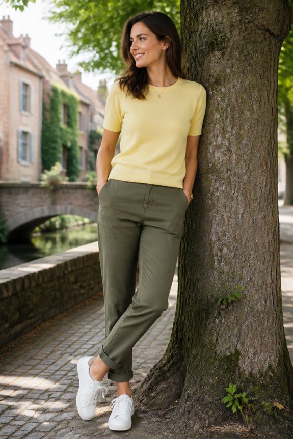casual comfort neutral tones