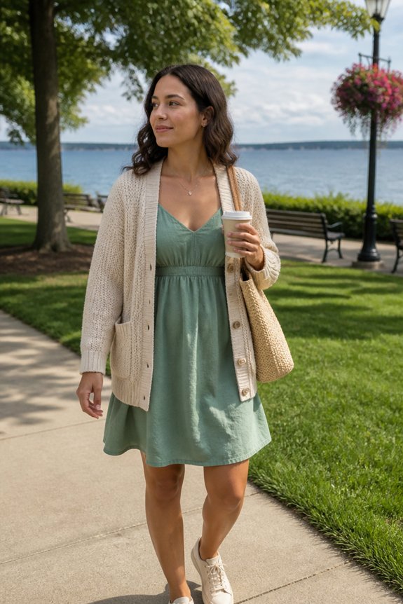 casual comfortable layered style
