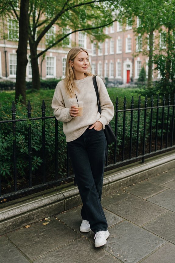 casual cozy street style