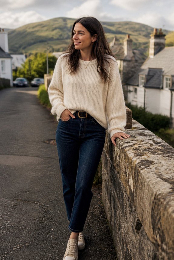 casual cozy summer look