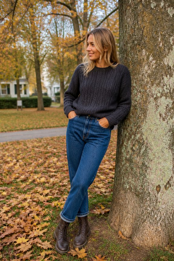 casual cozy winter style