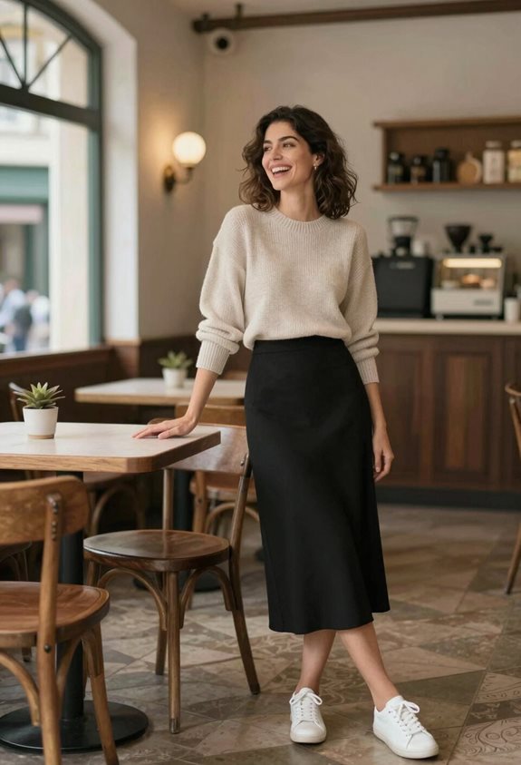casual elegance with comfort